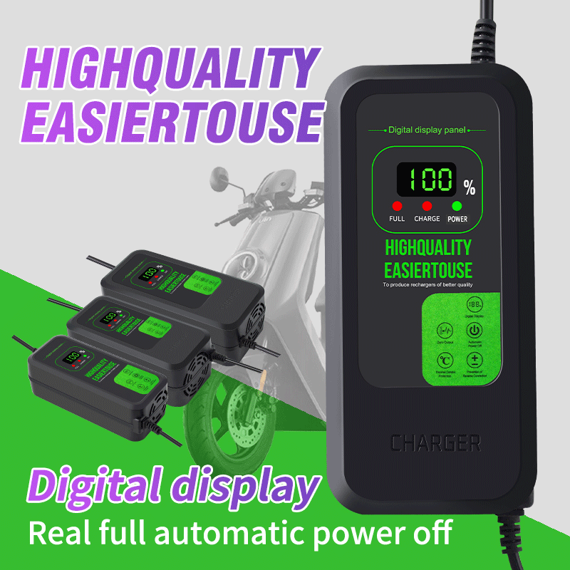 84V 20A Smart Charger - Neu verbessertes Lithium-Batterieladegerät 36V 42V /