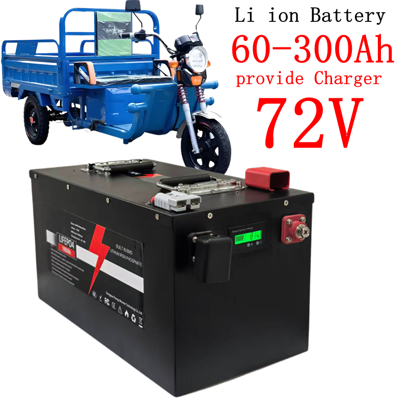72V 40Ah Lifepo4 Battery Pack - 72V150Ah Lithiumbatterie 60Ah 100Ah 120Ah 180Ah